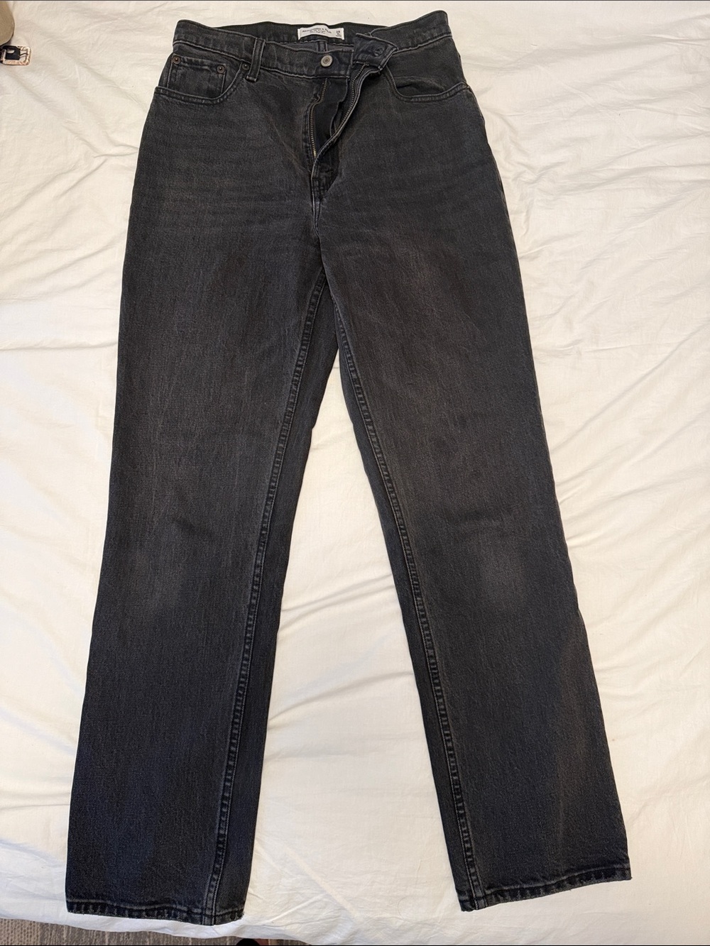 Abercrombie & Fitch Black Jeans- Size 28